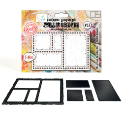 DI-057 - Die-Cutting Die Set - Parallel Rectangle - AALL and Create 