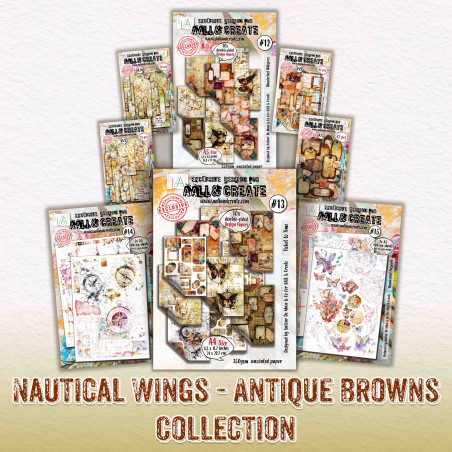 Nautical Wings - Antique Browns Collection - AALL and Create 