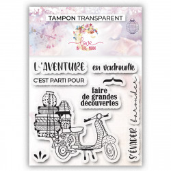 Planche de tampons - L'aventure et Evasion - Love in the moon 