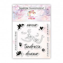 Set de 13 tampons - Amour et tendresse 