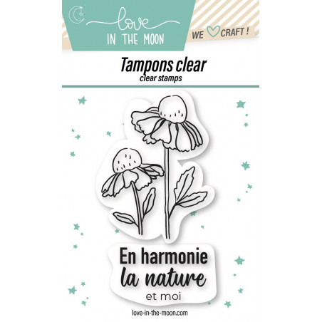 Planche de tampons - Harmonie nature - Love in the Moon 