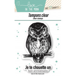 Planche de tampons - Anniversaire - Love in the Moon 