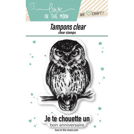 Planche de tampons - Anniversaire - Love in the Moon 