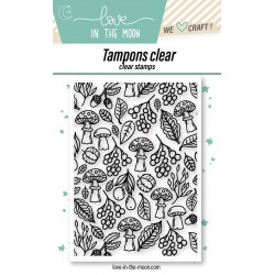 Planche de tampons - Texture automne - Love in the Moon 