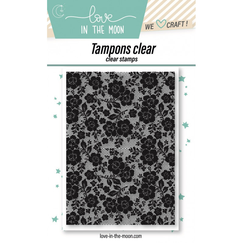 Planche de tampons - Texture dentelle - Love in the Moon 