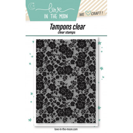 Planche de tampons - Texture dentelle - Love in the Moon 