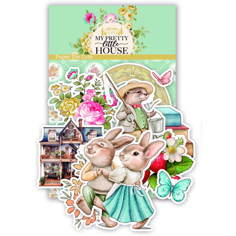 Diecuts MY PRETTY LITTLE HOUSE - BasicCréa 