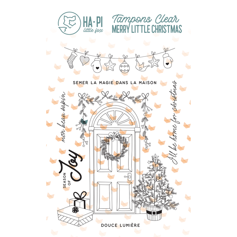 Tampons clear Home for christmas - HA PI Little Fox 