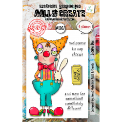 Tampon Clear - 1207 - Clown Dee - AALL and Create 