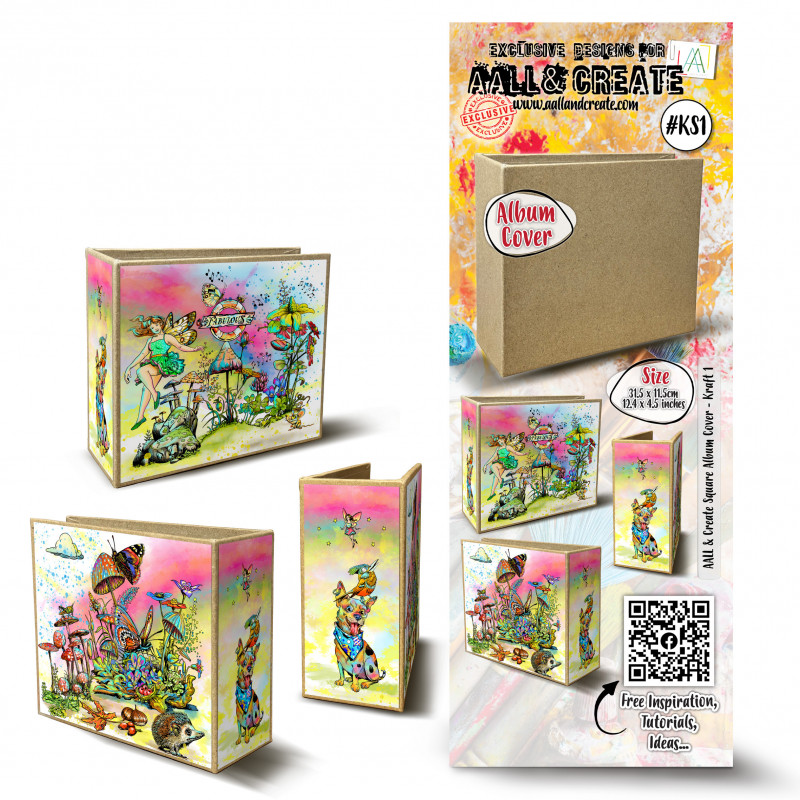 Square Album Cover - Kraft - AALL and Create 