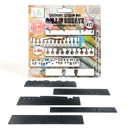 DI-073 - Die-Cutting Die Set - Tear It Out - AALL and Create 