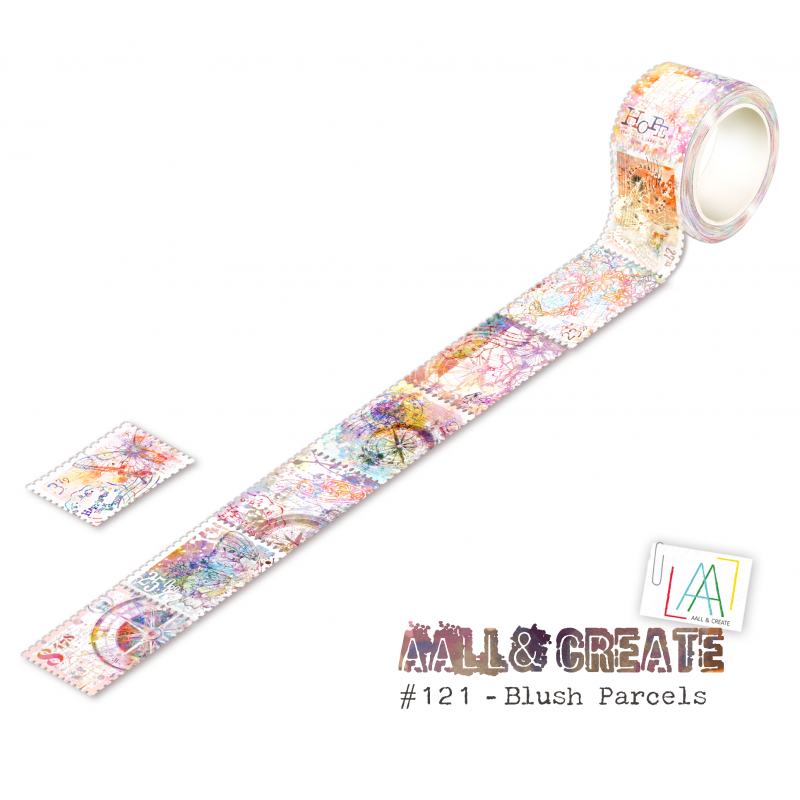 MT-121 - Masking Tape - Blush Parcels - AALL and Create 