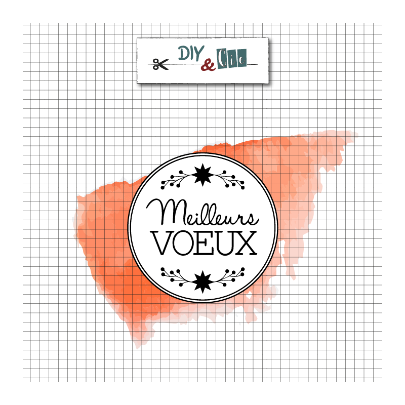 Sceau en laiton : Meilleurs voeux- DIY and Cie 