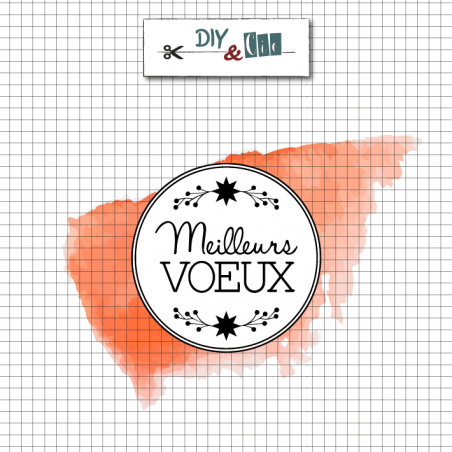 Sceau en laiton : Meilleurs voeux- DIY and Cie 