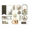 Ephemera set Into the Woods Tags, 13pcs - P13 