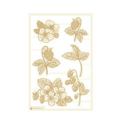 Light chipboard embellishments Into the Woods 02, 4x6', 6pcs - P13 