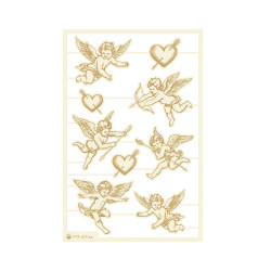 Light chipboard embellishments Love Stories 01, 4x6', 9pcs -P13 