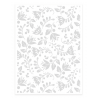 Carpeta de embossing flores NORTH - BasicCréa 