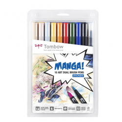 Tombow ABT Dual Brush Pen Set Kit Manga 1