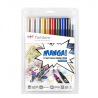 Tombow ABT Dual Brush Pen Set Kit Manga 1