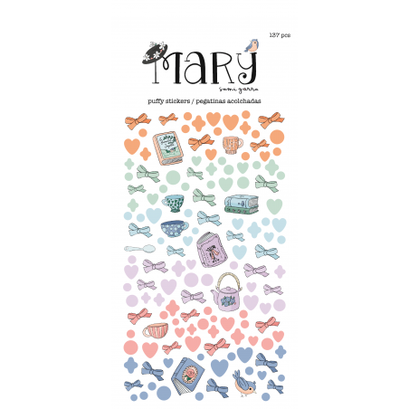 Puffy Stickers MARY - Basic Créa 