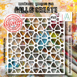 AALL and Create 169 - 6'x6' Stencil - Wheelies 