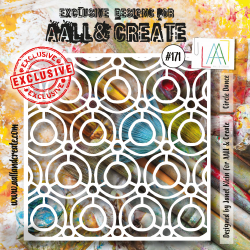 AALL and Create 171 - 6'x6' Stencil - Circle Dance 