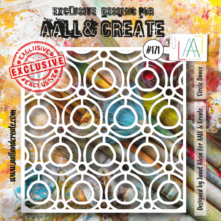 AALL and Create 171 - 6'x6' Stencil - Circle Dance 