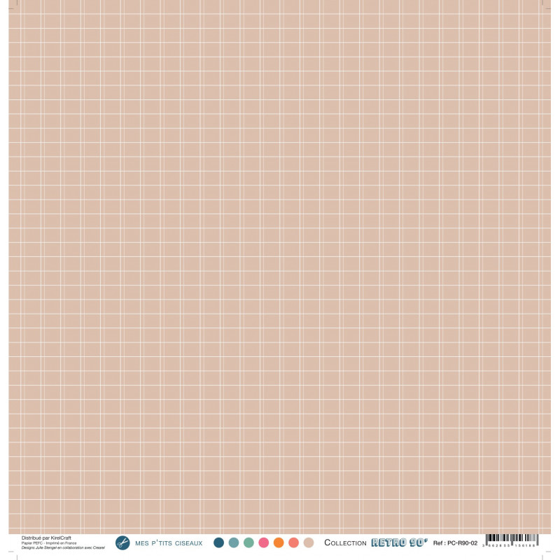 Retro 90' papier 2 - Mes Ptits Ciseaux 