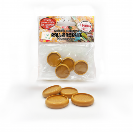 Binding Discs - Caramel - AALL and Create 