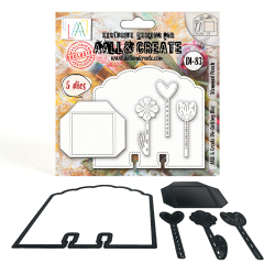 DI-083 - Die-Cutting Die Set - Stemmed Pouch - AALL and Create 