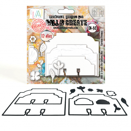 DI-080 - Die-Cutting Die Set - Garden Frames - AALL and Create 