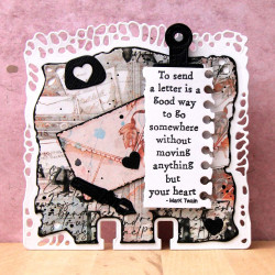 DI-071 - Die-Cutting Die Set - Penned with Love - AALL and Create 