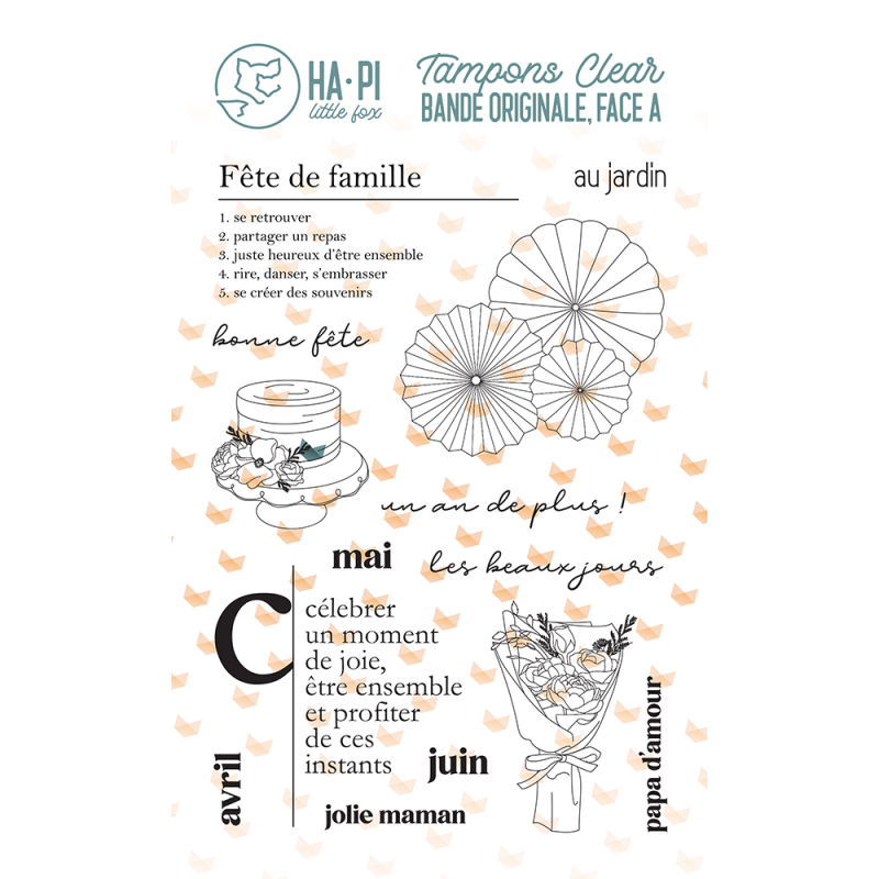 Tampons clear Les beaux jours - HA PI Little Fox 