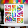 DI-052 - Die-Cutting Die Set - Floral Fantasy - AALL and Create 