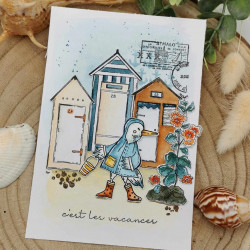 A6 LES CABANES DE PLAGE BRE119 - Chou and flowers