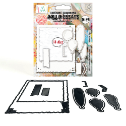 DI-089 - Die-Cutting Die Set - Polaroid Pop - AALL and Create 