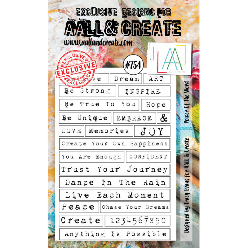 AALL and Create Stamp Set -754 