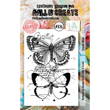 AALL and Create Stamp Set - 826 -Delicate Wings 