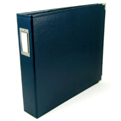 "We R Makers • Classic Leather Ring Album
Navy 30,5x30,5cm" 