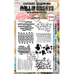 AALL and Create 1070 - A6 Stamp Set - Visual Dreams 