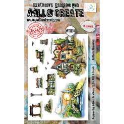 AALL and Create 1104 - A6 Stamp Set - Bolthole Hideaway 