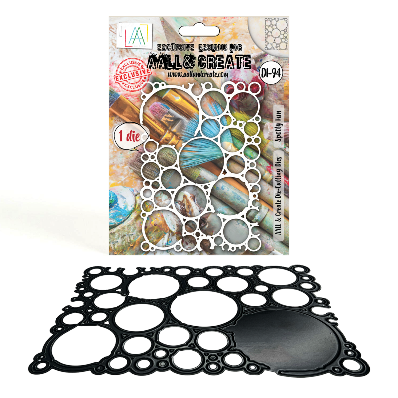 DI-094 - Die-Cutting Die Set - Spotty Fun - AALL and Create 