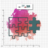Set de dies : Puzzle - DIY and Cie 