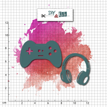 Set de dies : Manette - DIY and Cie Set de dies : Manette - DIY and Cie