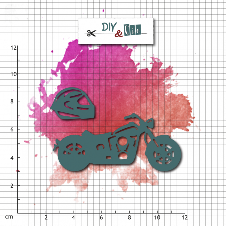 Set de dies : Moto - DIY and Cie Set de dies : Moto - DIY and Cie