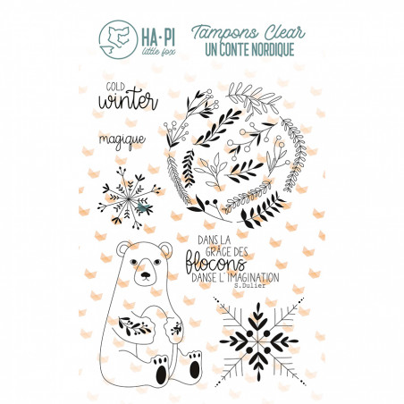 Tampons clear Ours polaire - HA PI Little Fox