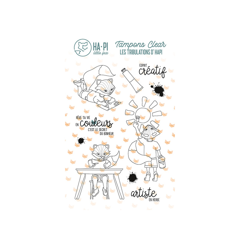 Tampons clear Hapi artiste- HA PI Little Fox
