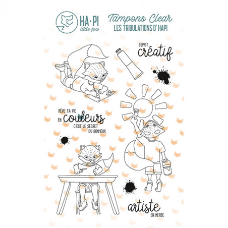 Tampons clear Hapi artiste- HA PI Little Fox