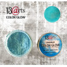 Aquarelle en poudre - effet métallique - larimar